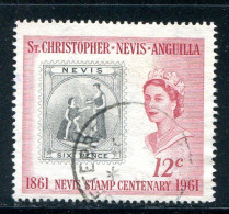 SAINT CHRISTOPHE-NEVIS-ANGUILLA- Y&T N°155- Oblitéré - San Cristóbal Y Nieves - Anguilla (...-1980)