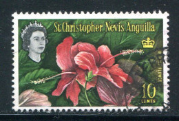 SAINT CHRISTOPHE-NEVIS-ANGUILLA- Y&T N°166- Oblitéré - St.Christopher-Nevis & Anguilla (...-1980)