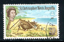 SAINT CHRISTOPHE-NEVIS-ANGUILLA- Y&T N°168- Oblitéré - San Cristóbal Y Nieves - Anguilla (...-1980)
