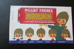 Buvard "PATES MILLIAT FRERES" - Lebensmittel