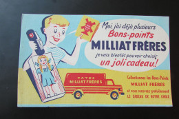 Buvard "PATES MILLIAT FRERES" - Food