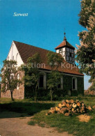 73178375 Serwest Dorfkirche  Serwest - Chorin