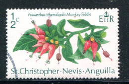 SAINT CHRISTOPHE-NEVIS-ANGUILLA- Y&T N°251- Oblitéré - San Cristóbal Y Nieves - Anguilla (...-1980)