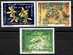 Nouvelle Calédonie 1983 - Yvert N° 466/468 - Michel N° 703/705 ** - Unused Stamps