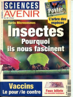 Sciences Et Avenir N° 601 Mars 1997 Insectes Pourquoi Ils Nous Fascinent - Wetenschap