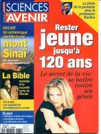 Sciences Et Avenir N° 625 Mars 1999 Rester Jeune Jusque 120 Ans , Mont Sinaï - Wetenschap