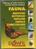 Catálogo Catalogue Mariposas Butterflies Papillons Domfil - Otros & Sin Clasificación