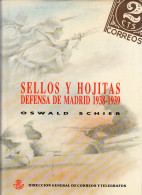 Catálogo España Sellos Y Hojitas Defensa De Madrid 1938-1939 Ed. 1991 - Otros & Sin Clasificación