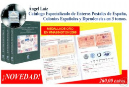 Catálogo Especializado Enteros Postales Y Colonias - Autres & Non Classés