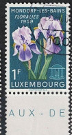 Luxemburg - Deutsche Schwertlilie (Iris Germanica) (MiNr: 606) 1959 - Gest Used Obl - Gebraucht