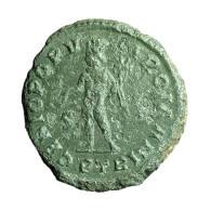 Roman Coin Maximianus Follis PTR AE27mm Bust / Genius 04231 - La Tétrarchie (284 à 307)