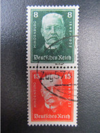 DR-ZD Nr. S36, 1927, Hindenburgspende, Gestempelt, Mi 40€ *DEL332* - Postzegelboekjes & Se-tenant