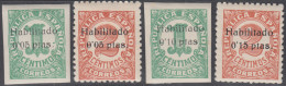 España Emisiones Locales Patrióticas Baleares 1/4 1936 Mallorca Cifras MNH - Autres & Non Classés