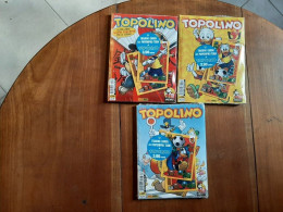 Topolino Nn. 3281-3282-3283 Blisterati Completi. - Disney