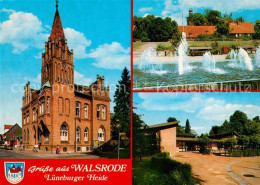 73177576 Walsrode Lueneburger Heide Rathaus Wasserspiele Gaststaette Walsrode Lu - Walsrode