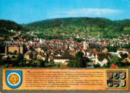 73177352 Kuenzelsau Stadtpanorama Chronik Wappen Kuenzelsau - Künzelsau