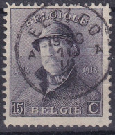 Roi Casqué CACHET EECLOO - 1919-1920  Re Con Casco