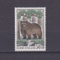 FINLAND 1989, Mi# 1090, CV €25, Brown Bear, MNH - Ungebraucht