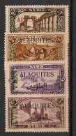 ALAOUITES - 1925 - Poste Aérienne PA N°YT. 5 à 8 - Série Complète - Neuf * / MH VF - Unused Stamps