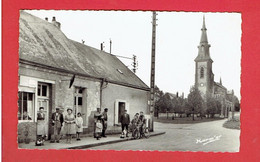 LOIGNY LA BATAILLE CAFE DU NORD TABAC ET L EGLISE CARTE EN SUPERBE ETAT - Loigny