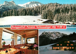 73177134 Obermeilingen Pfronten Berggasthof Schlossanger Alp Obermeilingen Pfron - Pfronten