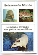 Revue SCIENCES DU MONDE  Le Monde étrange Des Petits Mammifères Animaux N° 142 1975 - Dieren