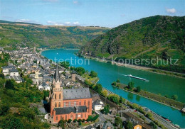 73176634 Oberwesel Rhein Kirche Panorama Oberwesel Rhein - Oberwesel