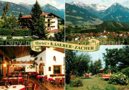 73157958 Fischen Allgaeu Hotel Pension Kaserer Zacher Garten Alpenpanorama Allga - Fischen