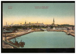 Reval/ Tallinn Hafen Und Stadtansicht 1912 - Estonie