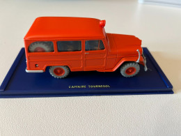 TINTIN L'AFFAIRE TOURNESOL : LA JEEP DES POMPIERS WILLIS OVERLAND JEEP STATION WAGON 1950 - Andere & Zonder Classificatie