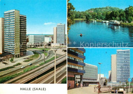 73157203 Halle Saale Hochstrasse Ernst Thaelmann Platz Saalepartie Hochhaus Hall - Halle (Saale)