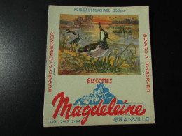 Buvard "Biscottes MAGDELEINE" - Bizcochos