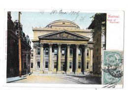 Delcampe - MONTREAL - QUEBEC - CPA COLORISEE De 1906 - Bank Of Montreal - TOUL 3 - - Montreal