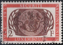 Luxemburg - 10 Jahre UNO (MiNr: 538) 1955 - Gest Used Obl - Used Stamps