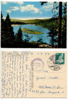 Germany, West 1977 Postcard Kleiner Arbersee Mit Schwimmenden Inseln Bayer. Wald.; Bodenmais Pictorial Postmark - Bodenmais