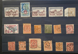 Algérie,  Oblitérations D'Algérie Sur Timbres De France. - Gebraucht