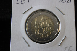 2€ LETTONIE 2021 UNC - Lettonia