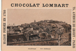69 - CHROMO CHOCOLAT LOMBART . GRANVILLE . VUE GENERALE . SCAN - Lombart