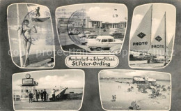 73155795 St Peter-Ording Badenixe Kurmittelhaus Strandsegeln Bruecke Zur Sandban - St. Peter-Ording