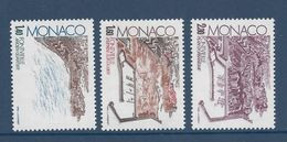 Monaco - YT N° 1324 à 1326 ** - Neuf Sans Charnière - 1982 - Nuevos