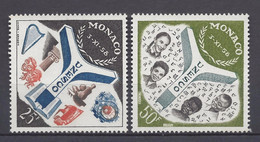 Monaco - YT N° 511 Et 512 ** - Neuf Sans Charnière - 1959 - Ongebruikt