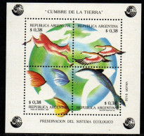 Argentinien 1992 - Mi.Nr. Block 51 - Postfrisch MNH - Tiere Animals - Hojas Bloque