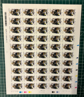 FRANCE - AUTOADHESIFS 601 ET 602 SAPEURS POMPIERS - 2 FEUILLES DE 50 TIMBRES - Neufs