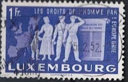 Luxemburg - Europäische Einigung (MiNr: 479) 1951 - Gest Used Obl - Gebruikt