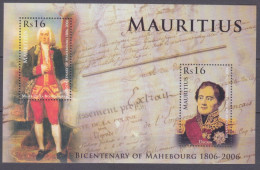 2006 Mauritius 1018-1019/B28 200th Anniversary Of Maebara - Mauricio (1968-...)