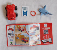 Kinder - Voiture Et Requin - SE119 - Avec BPZ - Montables