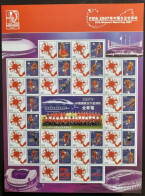 CHINE CHINA 2007 MNH**  WORLD CUP  FOOTBALL FUSSBALL SOCCER  CALCIO VOETBAL FUTBOL FUTEBOL FOOT 2018 GARDIEN - Nuovi