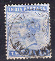 P3312 - BRITISH COLONIES INDIA Yv N°37 - 1858-79 Compagnia Delle Indie E Regno Della Regina