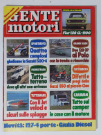 43993 GENTE MOTORI 1976 A. V N. 7 - Suzuki 500-4; FIAT 128 CL-1100; Fuoristrda - Motori
