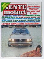 43996 GENTE MOTORI 1976 A. V N. 10 - Citroen 2 CV; Simca 1308 GT; BMW Serie 7 - Motores